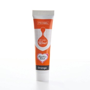 Rainbow Dust ProGel Orange 25g – Concentrated Food Colour Gel