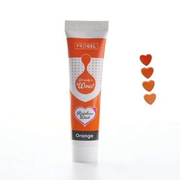 Rainbow Dust ProGel Orange 25 g – Concentrated Food Colour Gel