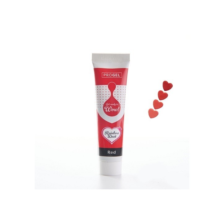 Rote Lebensmittelfarbe - ProGel RED PGL-EU-RED - Rote Gelfarbe ProGel