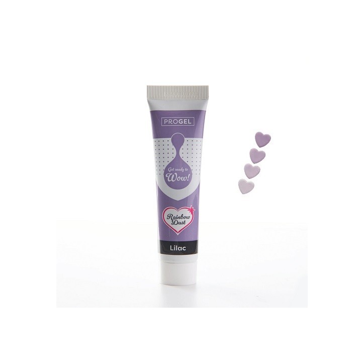 Rainbow Dust ProGel Lilac – Food Colour Gel Purple, Vegan & Halal Rainbow Dust ProGel Lilac – Food Colour Gel Purple, Vegan & Halal
