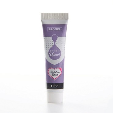 Rainbow Dust ProGel Lilac 25 g – Lebensmittelfarbe Lila Gel, halal & vegan