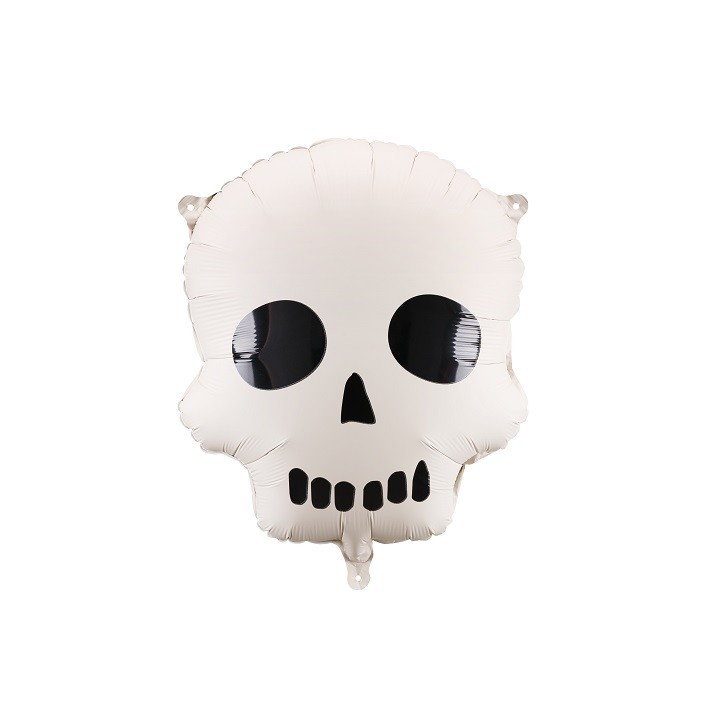 PartyDeco Skull Foil Balloon 36x41 cm β Halloween Party Balloon PartyDeco Skull Foil Balloon 36x41 cm β Halloween Party Balloon
