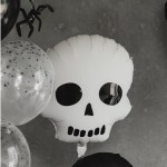 PartyDeco Skull Foil Balloon 36x41cm PartyDeco Skull Foil Balloon 36x41cm
