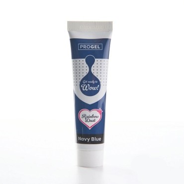 Rainbow Dust ProGel Navy Blue 25g – Lebensmittelfarbe Gel Marineblau
