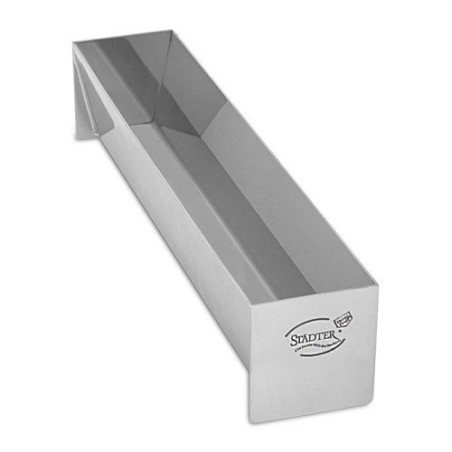 Städter Trapeze Pastry & Terrine Mould 30x6x6 cm – Stainless Steel 650 ml