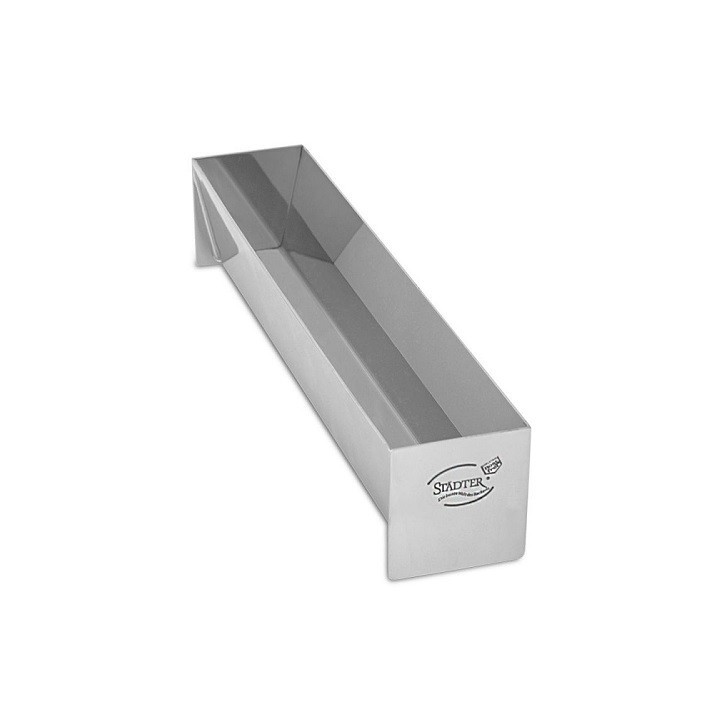 Städter Trapeze Pastry & Terrine Mould 30x6x6 cm – Stainless Steel 650 ml