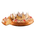 DeKora Royal Epiphany King Cake Crown Gold, 100 pcs