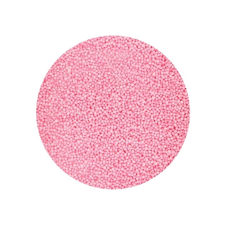 FunCakes Nonpareils Light Pink 80g – Sugar Pearls for Cakes, Cupcakes & Cookies FunCakes Nonpareils Light Pink 80g – Sugar Pearls for Cakes, Cupcakes & Cookies