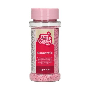 FunCakes Nonpareils Light Pink 80g – Sugar Pearls for Cakes, Cupcakes & Cookies