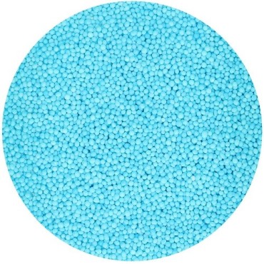FunCakes Nonpareils Light Blue 80g – Sugar Pearls for Cupcakes, Cakes & Cookies