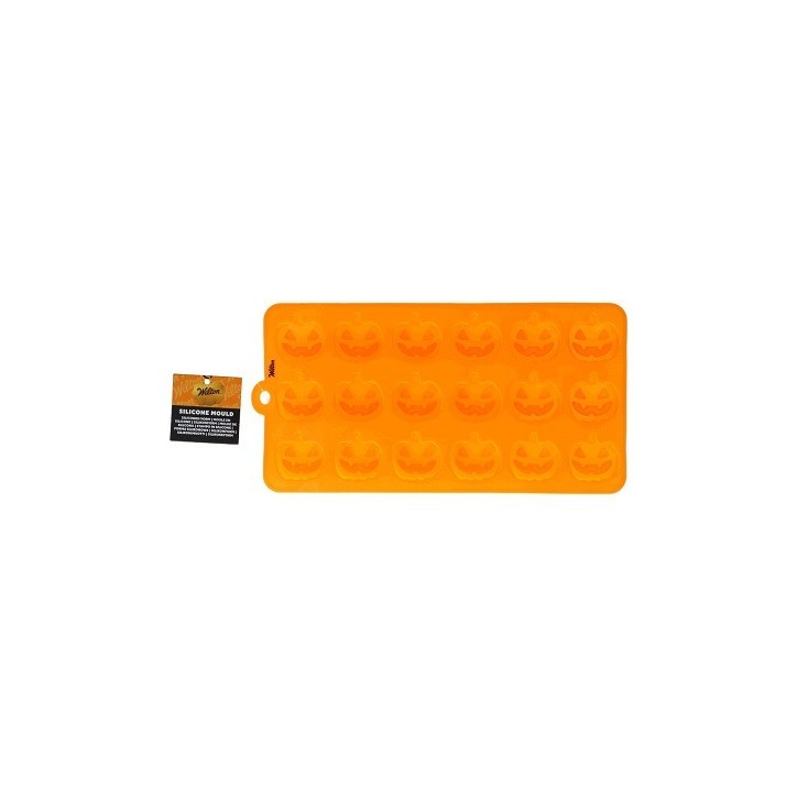 Wilton Mini Pumpkins Silicone Mold 🎃 – Halloween Bakeware for Cakes, Brownies & Chocolate