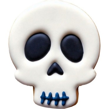 Wilton Totenkopf Ausstecher 7x6cm – Halloween Keksausstecher | Bakeria.ch