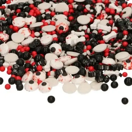 FunCakes 3D Sprinkle Medley Bloody and Bat 70g – Halloween Streusel kaufen | Bakeria.ch Schweiz