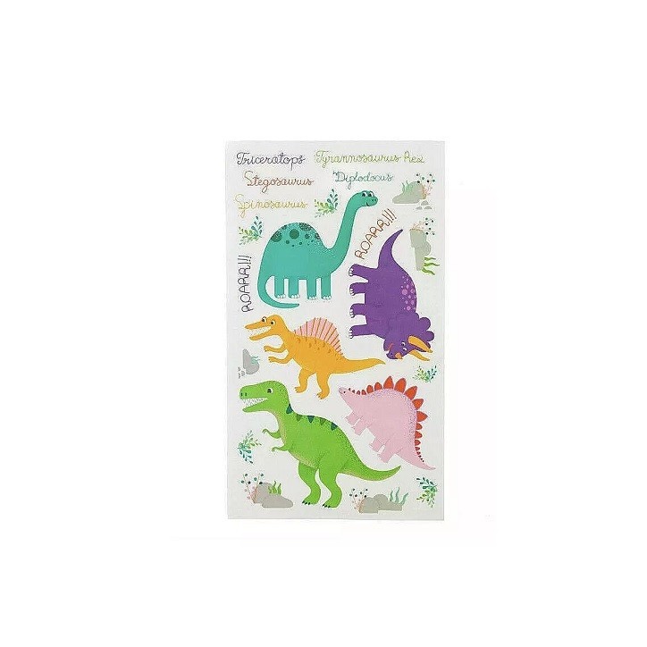 Sass & Belle Dinosaurier Wandsticker – Kinderzimmer Deko Schweiz