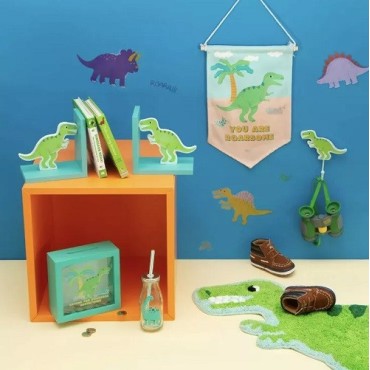 Sass & Belle Dinosaurier Wandsticker – Kinderzimmer Deko Schweiz