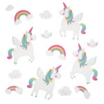 Sass & Bell Einhorn Wandsticker Sass & Bell Einhorn Wandsticker
