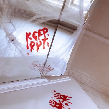 PartyDeco Halloween Window Sticker Keep Out Gel – buy Switzerland