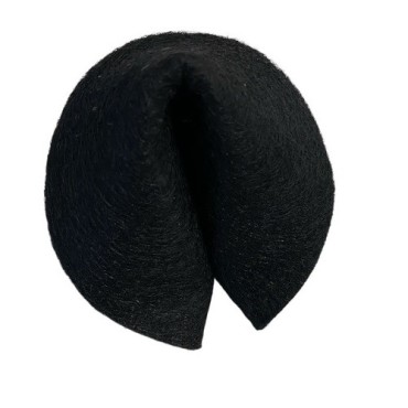 Filz Glückskeks Schwarz – Individuelles Geschenk & Tischdeko kaufen Schweiz