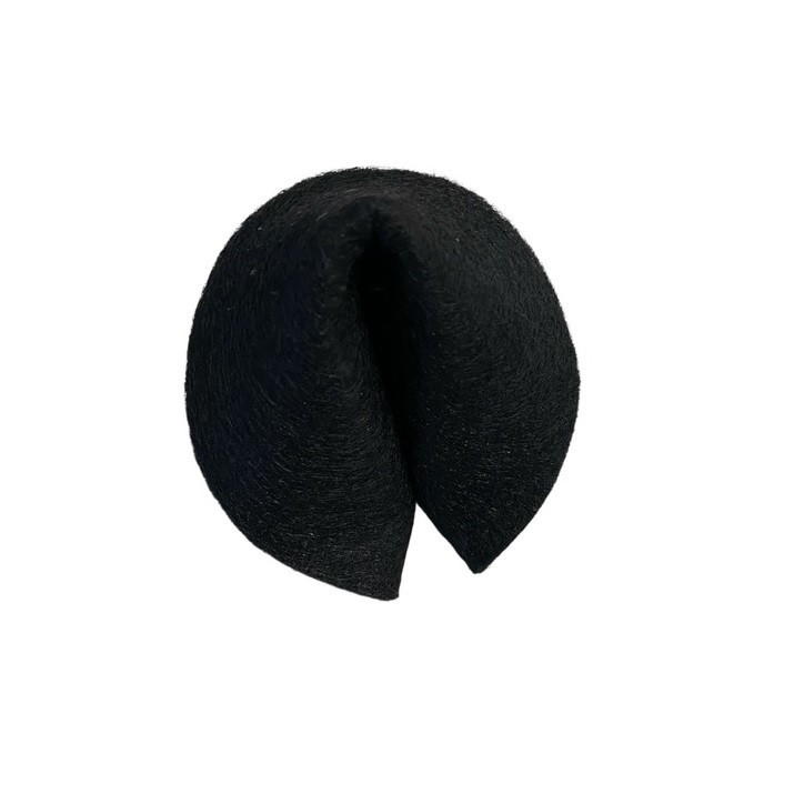 Felt Fortune Cookie Black – Gift & Table Decoration buy Switzerland