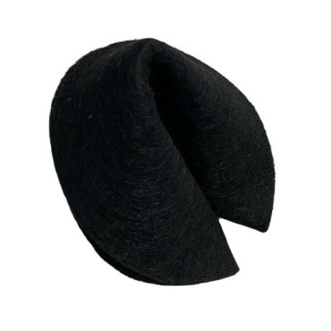 Felt Fortune Cookie Black – Gift & Table Decoration buy Switzerland