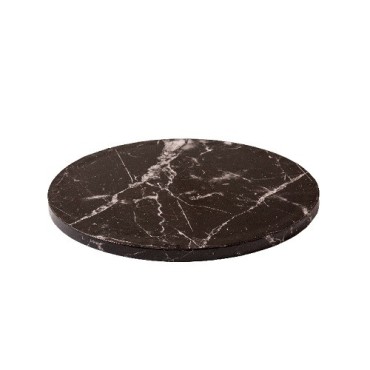 Round Marble Cake Board 25 cm – elegant 12mm Cake Drum