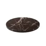12mm Round Cake Board Black Marble, 25cm 12mm Round Cake Board Black Marble, 25cm