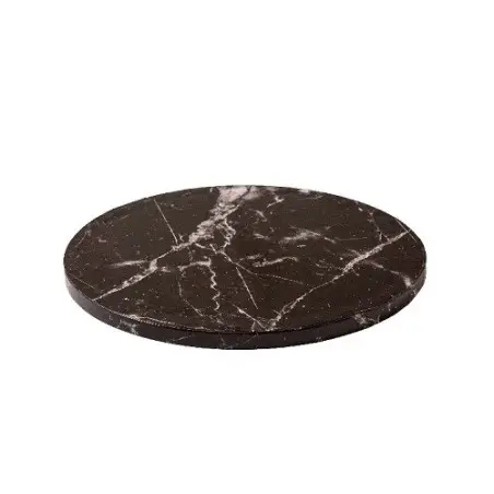 Tortenplatte rund Marmor-Optik 30 cm – stabiles Cakeboard 12 mm