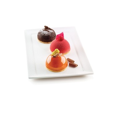 Silikomart Halbkugel Dessertform 6 cm – Silikonform für Hot Chocolate Bombs & Desserts