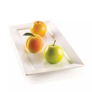 Silikomart Ispirazioni di Frutta – Silikonform für Apfel, Pfirsich & Aprikose