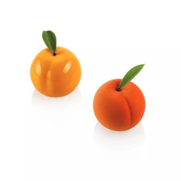 Silikomart Ispirazioni di Frutta – Silikonform für Apfel, Pfirsich & Aprikose