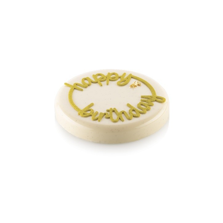 Silikomart Birthday Decor Silikonmatte - Happy Birthday Tortendekor Silikomart Birthday Decor Silikonmatte - Happy Birthday Tortendekor