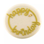 Silikomart Happy Birthday Decor Silikonprägeform Silikomart Happy Birthday Decor Silikonprägeform