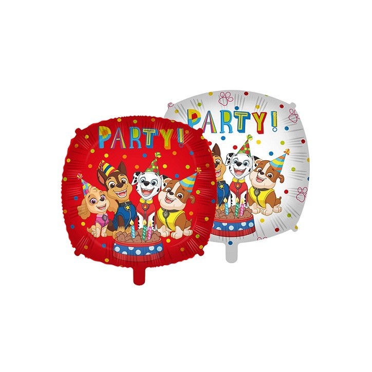 Paw Patrol Folienballon Party! 43cm – Kindergeburtstag Ballon | Bakeria.ch Paw Patrol Folienballon Party! 43cm – Kindergeburtstag Ballon | Bakeria.ch