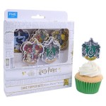 PME Harry Potter Hogwarts Crests Cake Topper, 15 Stück