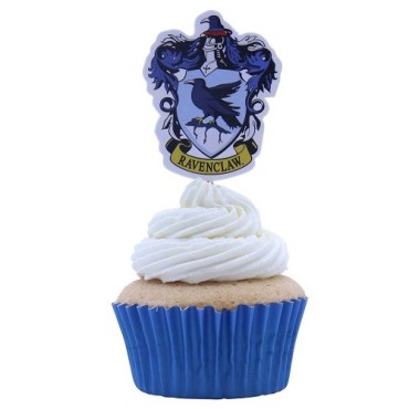 PME Harry Potter Hogwarts Crests Topper – 15 Stück Cupcake Dekoration