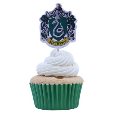 PME Harry Potter Hogwarts Crests Topper – 15 Stück Cupcake Dekoration