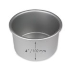 PME Aluminium Backform rund 12x10cm