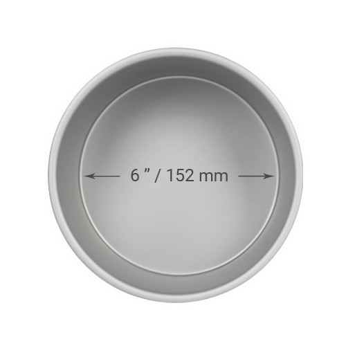 PME Aluminium Backform rund 15x10cm
