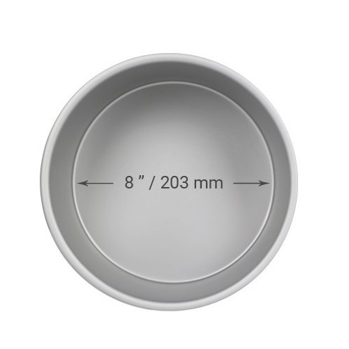 PME Aluminium Backform rund 20x10cm