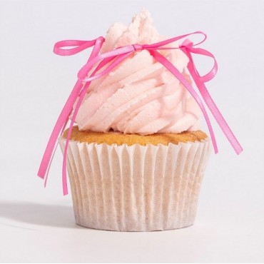 PME Ribbon Bow Cake Toppers Pink – 8 Satin Bows for Cakes & Cupcakes