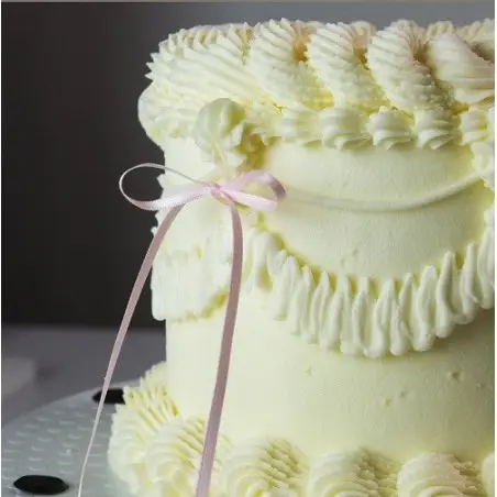 PME Rosa Satin Schleifen Cake Toppers – 8 Stück romantische Tortendeko