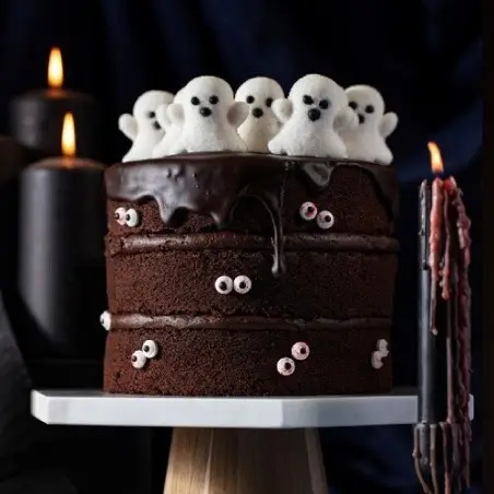 PME Halloween Marshmallow-Geister – 12 Stück Süssigkeiten