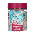 FunCakes 3D Sprinkle Medley Frosty Winters, 70g