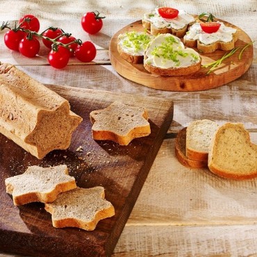 Birkmann Partybrot Backformen 3 Stück – Backröhren für Mini-Brote & kreative Brotrezepte