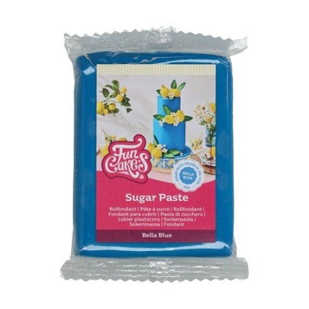 FunCakes Sugar Paste Bella Blue 250 g – Colour of the Year 2026
