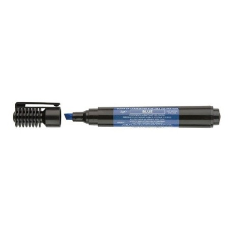 Sugarflair Edible Food Pen Blue 2 g – Food Marker for Fondant, Marzipan & Royal Icing