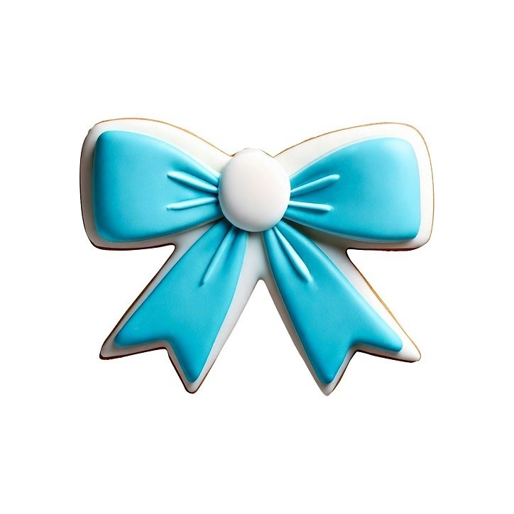 Wilton Bow Cookie Cutter 7.8 cm – Stainless Steel Cutter for Elegant Cookies