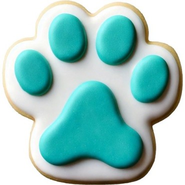 Wilton Paw Print Cookie Cutter 7.6 cm – Stainless Steel Dog Biscuit Cutter