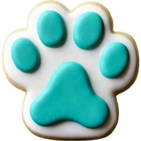 Wilton Paw Print Cookie Cutter 7.6 cm – Stainless Steel Dog Biscuit Cutter