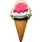 Wilton Ice Cream Cookie Cutter, 8.8x4.8cm